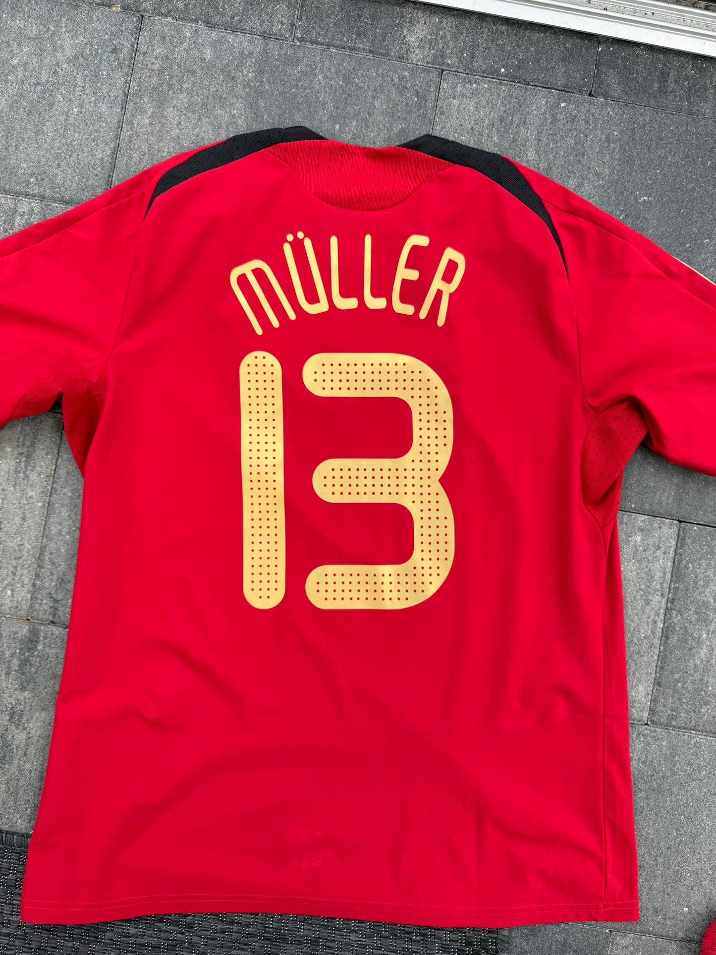 Germany 2008/2009 Away Shirt (#13 Muller)