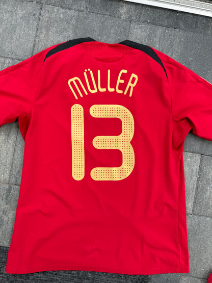 Germany 2008/2009 Away Shirt (#13 Muller)