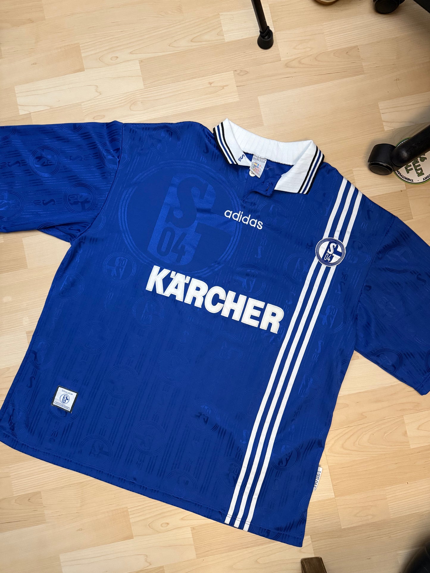 Schalke 04 1996/1997 Home Shirt (XXL)