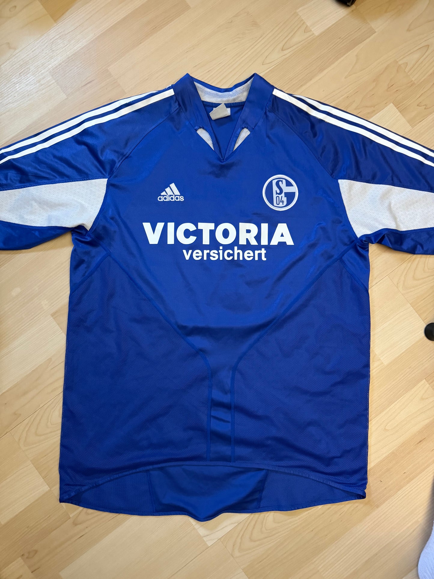 Schalke 04 2004/2005 Home Shirt (#26 Hanke) (L)