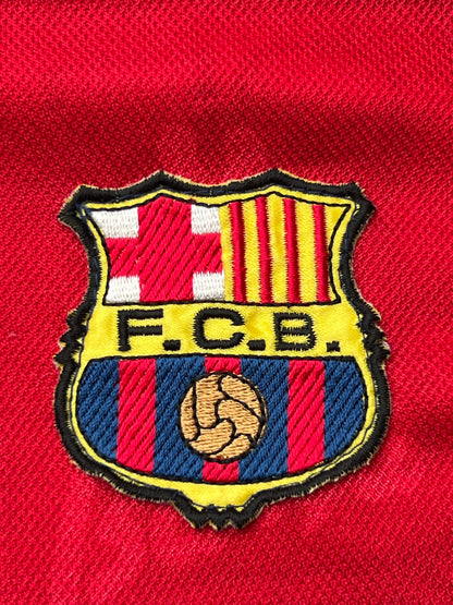 Barcelona 1995/1997 Home Shirt #23 De La Peńa (Size M fits L)