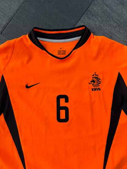Netherlands 2002 Home Shirt (#6 Cocu) (M)