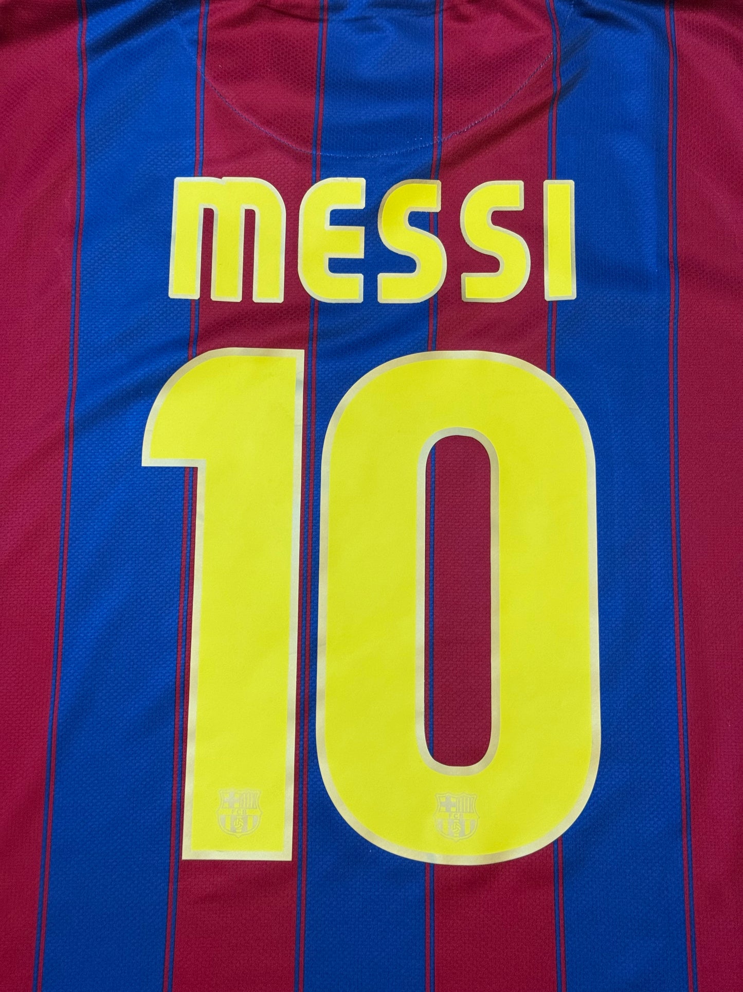 Barcelona 2009/2010 Home Shirt (#10 Messi) (L)