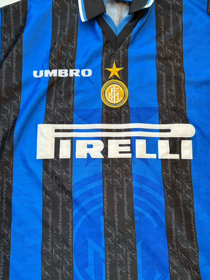 Inter Milan 1997/1998 Home Shirt #10 Ronaldo (XL)