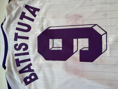 Fiorentina 1997/1998 Away Shirt #9 Batistuta (M)