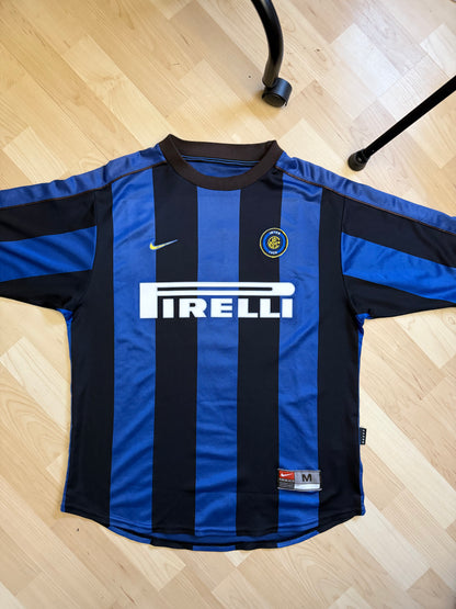 Inter Milan 1999/2000 Home Shirt (#9 Ronaldo) (M/L)