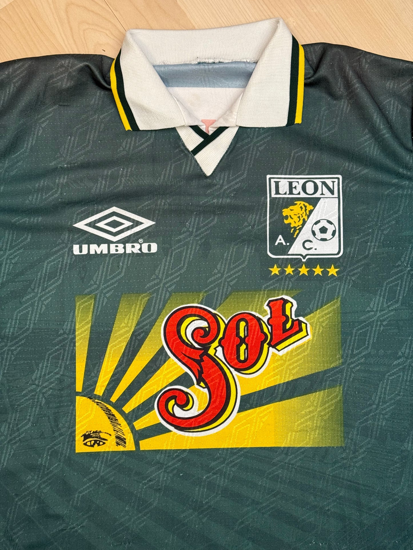 Club Leon 1996/1997 Home Shirt (L)