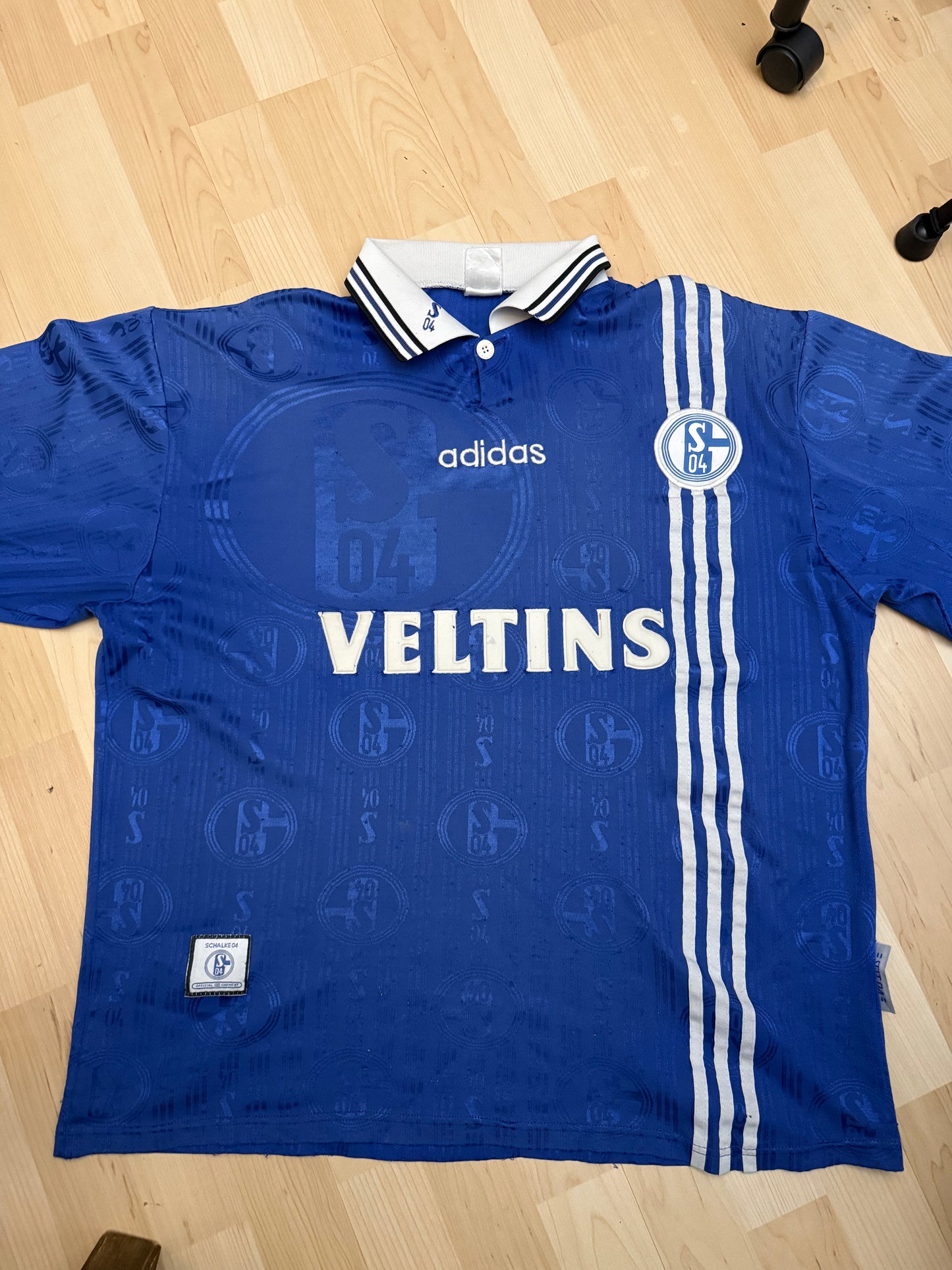Schalke 04 1996/1997 Home Shirt (XL) (Bad Condition)