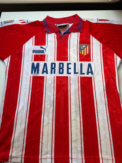 Atletico Madrid 1995/1996 Home Shirt (S/M)