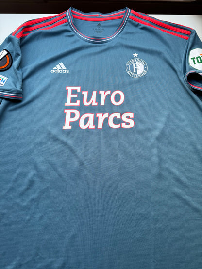 Feyenoord 2022/2023 Away Shirt #20 Wieffer (XXL)