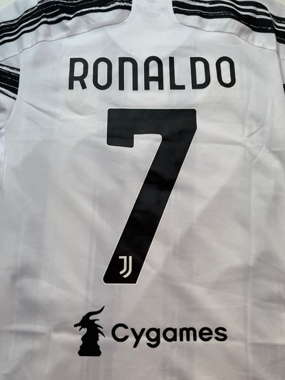 Juventus 2020/2021 Home Shirt #7 Ronaldo (M)