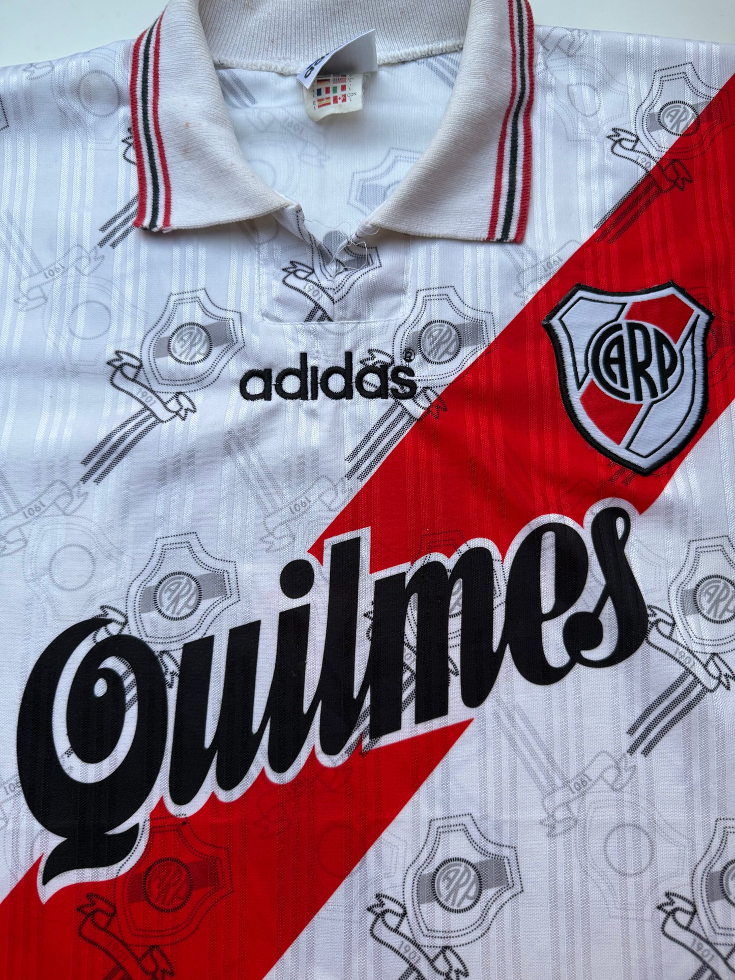 River Plate 1996/1998 Home Shirt (L)