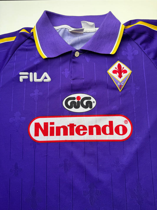Fiorentina 1997/1998 Home Shirt (L)