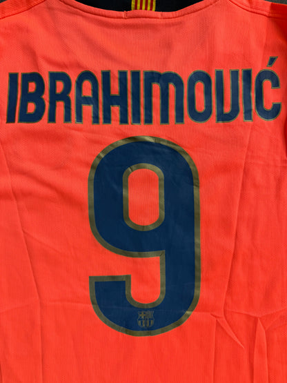 Barcelona 2009/2010 Away Shirt (#9 Ibrahimovic) (M)