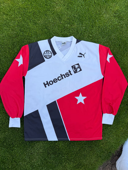 Eintracht Frankfurt 1990/1991 Away Shirt Longsleeve (#13) (XL)