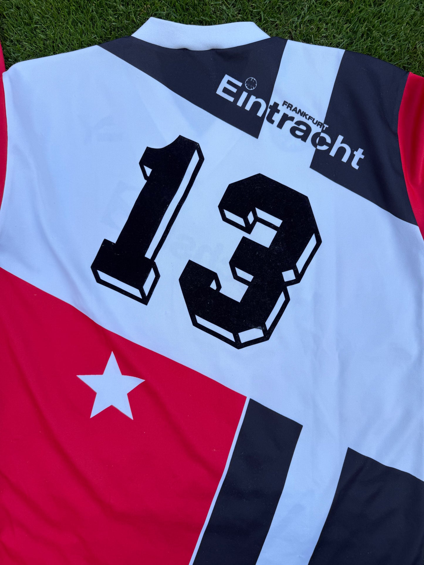 Eintracht Frankfurt 1990/1991 Away Shirt Longsleeve (#13) (XL)