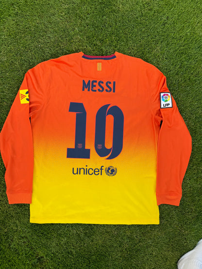 Barcelona 2012/2013 Away Shirt Longsleeve (#10 Messi) (L)