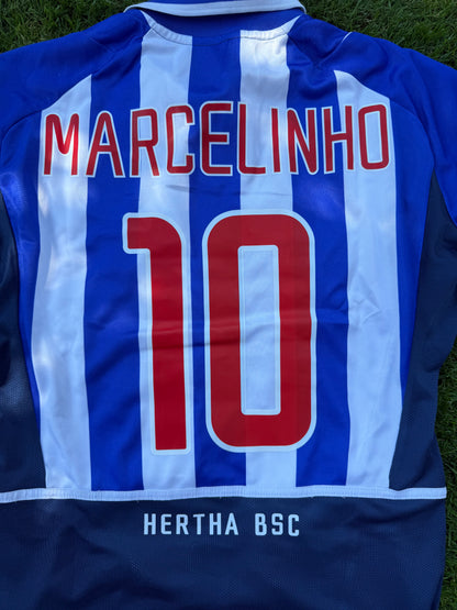 Hertha BSC 2002/2004 Home Shirt (#10 Marcelinho) (S)