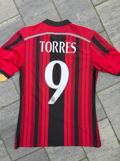 Ac Milan 2014/2015 Home Shirt (#9 Torres) (S)