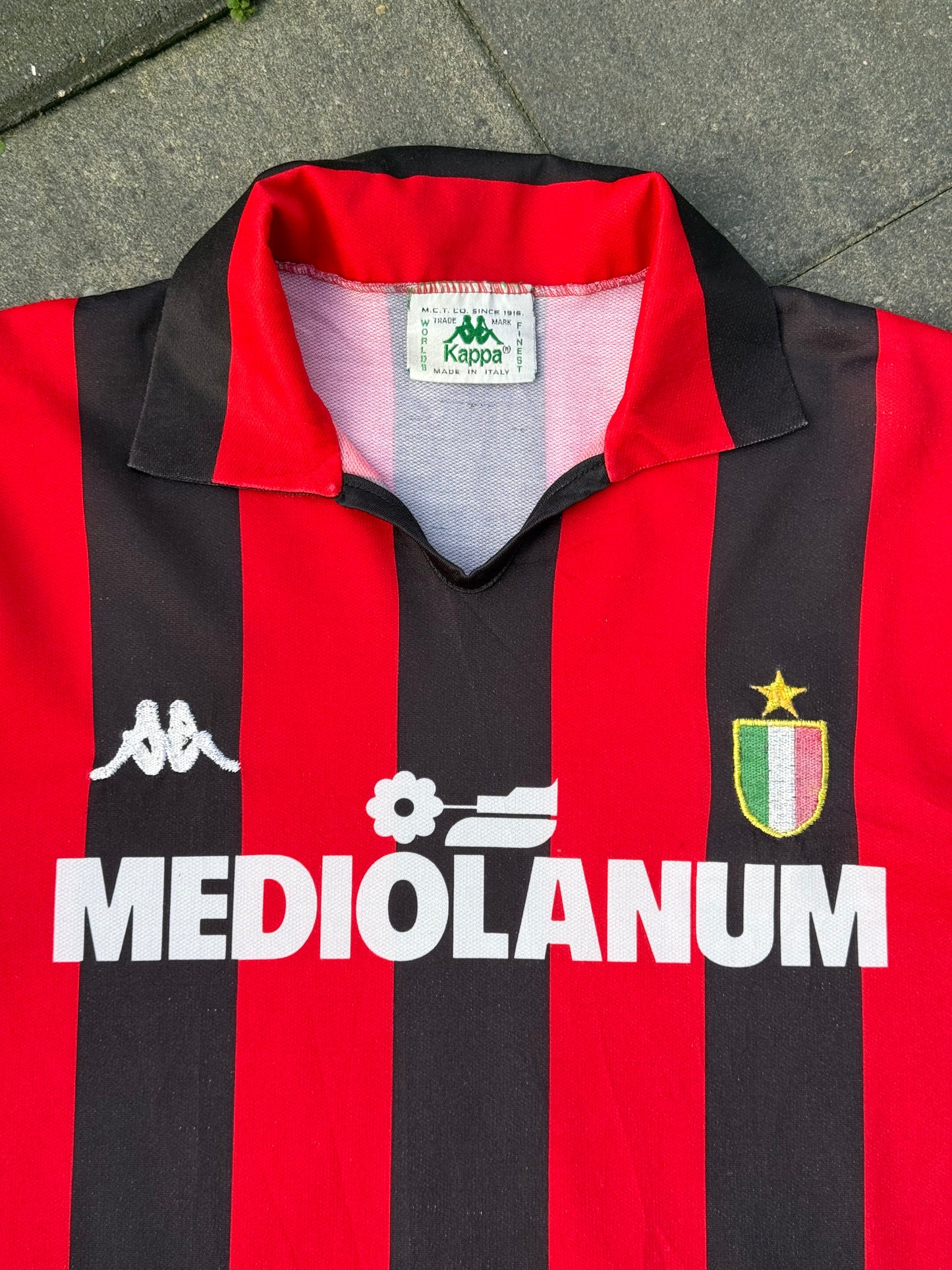 AC Milan 1988/1989 Home Shirt (S)