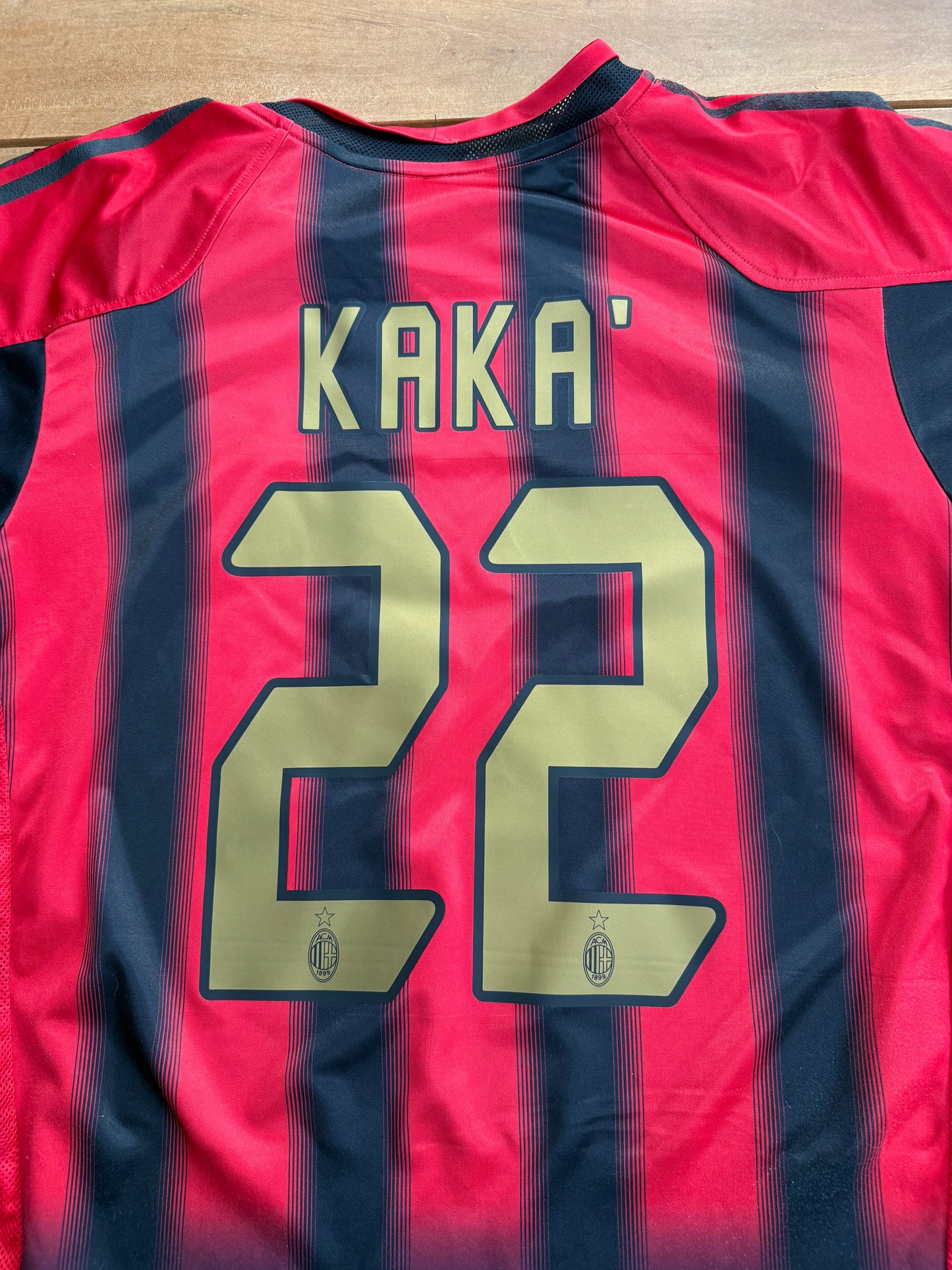 AC Milan 2004/2005 Home Shirt (#22 Kaka) (XL)