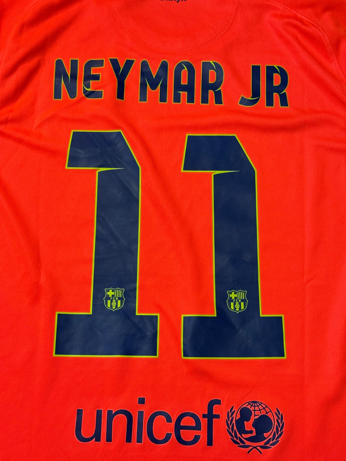 Barcelona 2014/2015 Away Shirt (#11 Neymar) (M)