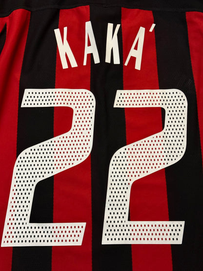 AC Milan 2003/2004 Home Shirt Longsleeve (#22 Kaka) (L/XL)