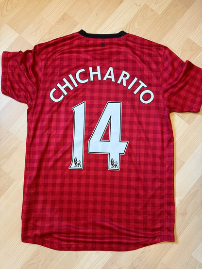Manchester 2012/2013 Home Shirt (#14 Chicharito) (M)