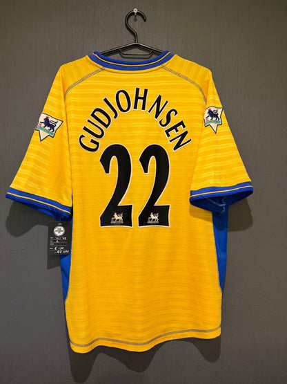 Chelsea 2001/2002 Away Shirt (#22 Gudjohnsen) (L)