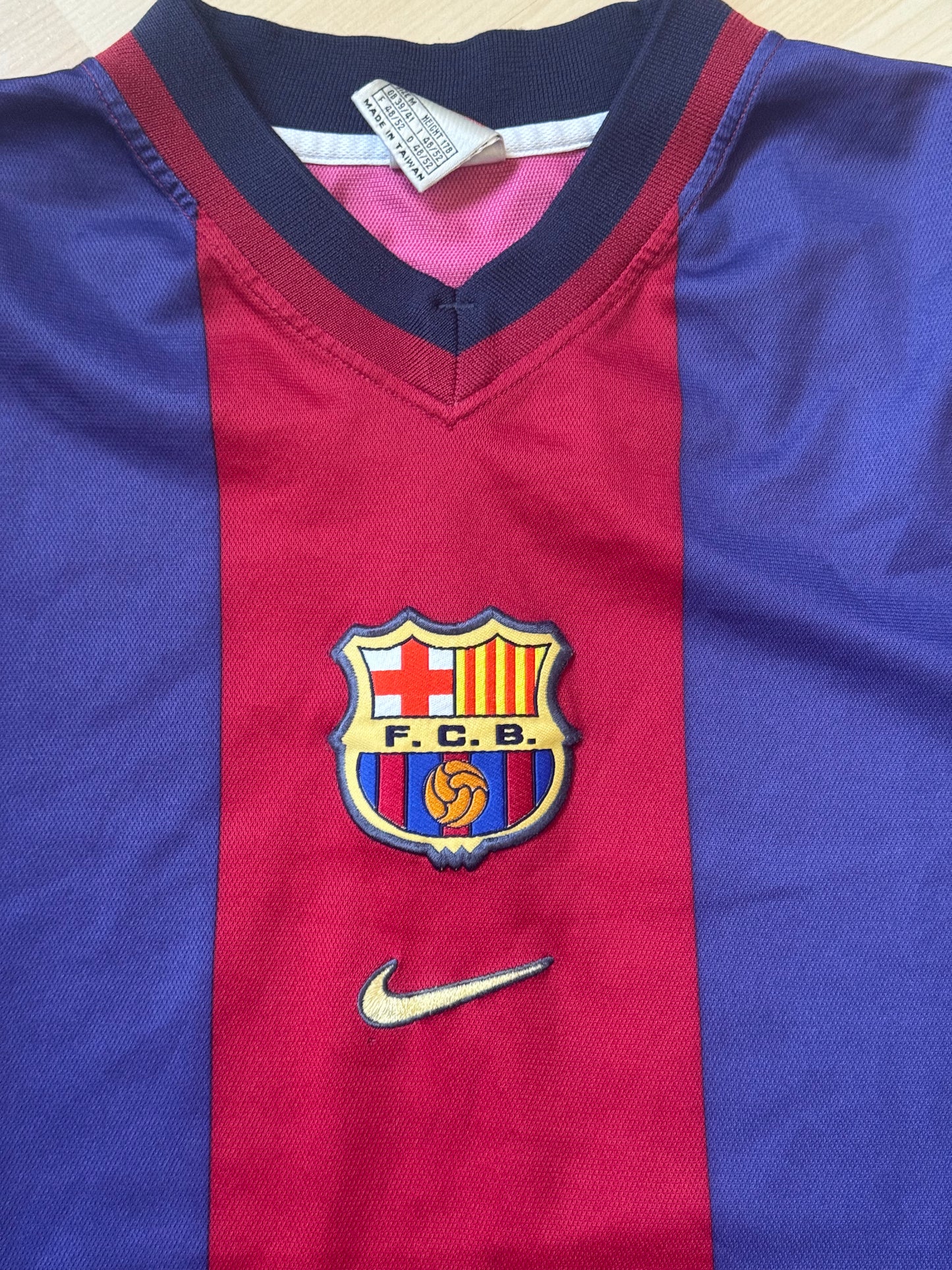 Barcelona 1998/1999 Home Shirt (M)