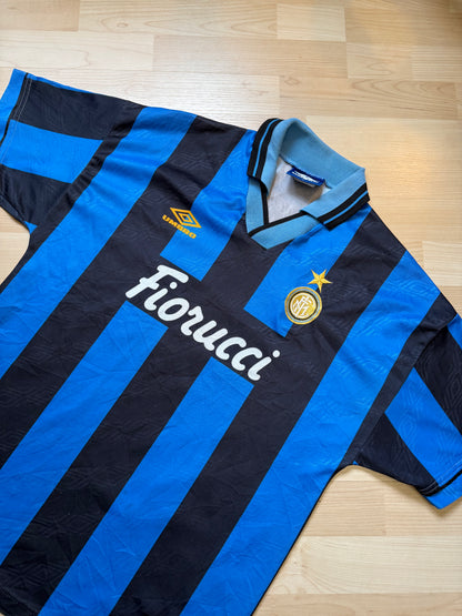 Inter Milan 1994/1995 Home Shirt (M)