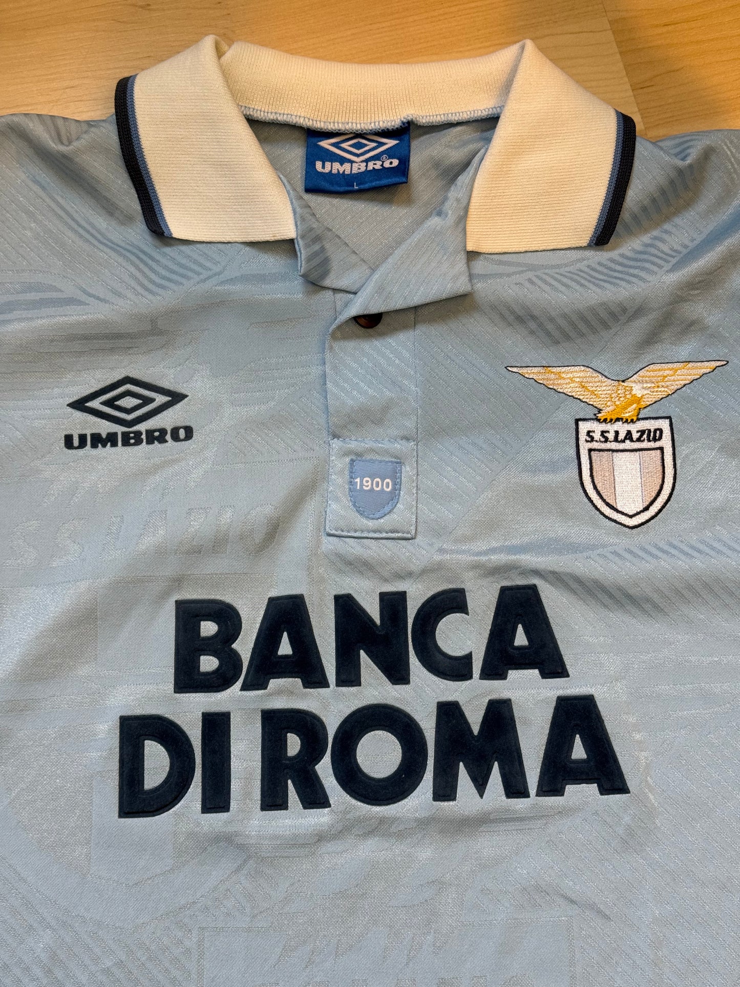 Lazio Roma 1993/1995 Home Shirt (L)