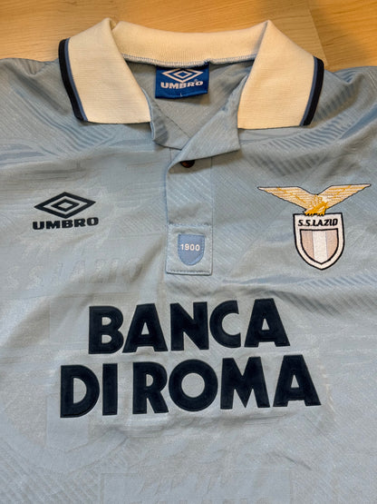 Lazio Roma 1993/1995 Home Shirt (L)