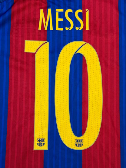Barcelona 2015/2016 Home Shirt (#10 Messi) (L)