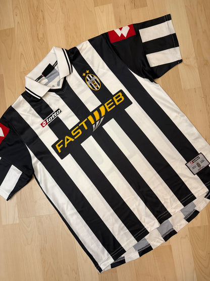 Juventus 2001/2002 Home Shirt (#10 Del Piero) (M/L)