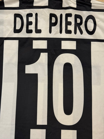 Juventus 2001/2002 Home Shirt (#10 Del Piero) (M/L)