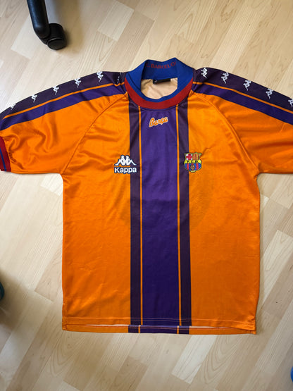 Barcelona 1997/1998 Away  Shirt (#10) (L)