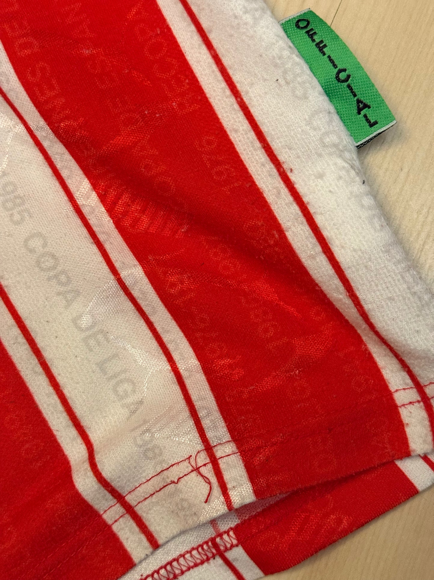 Atletico Madrid 1995/1996 Home Shirt (XL)