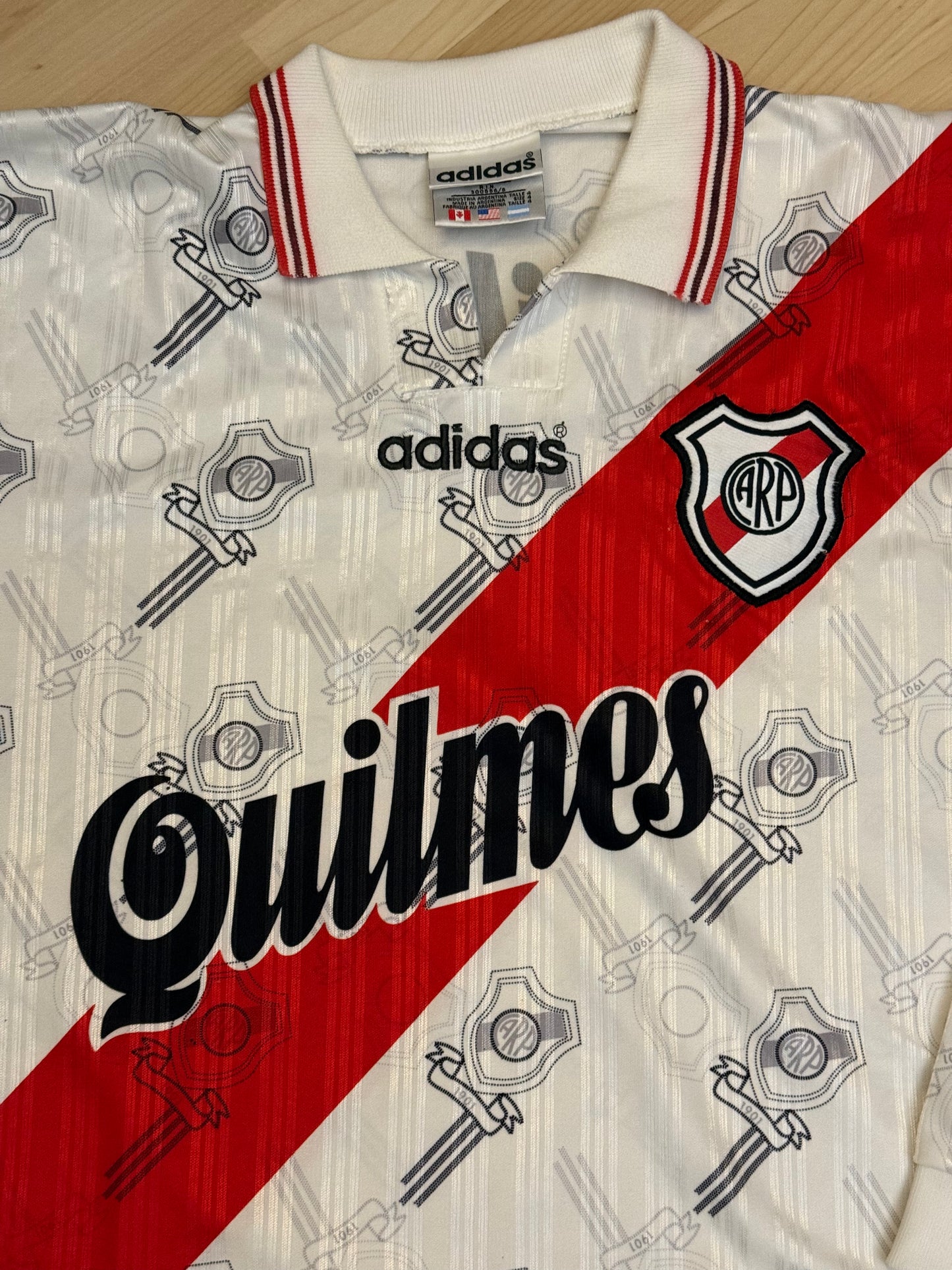 River Plate 1996/1998 Home Shirt Longsleeve (XL)