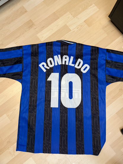 Inter Milan 1997/1998 Home Shirt (#10 Ronaldo) (L/XL)