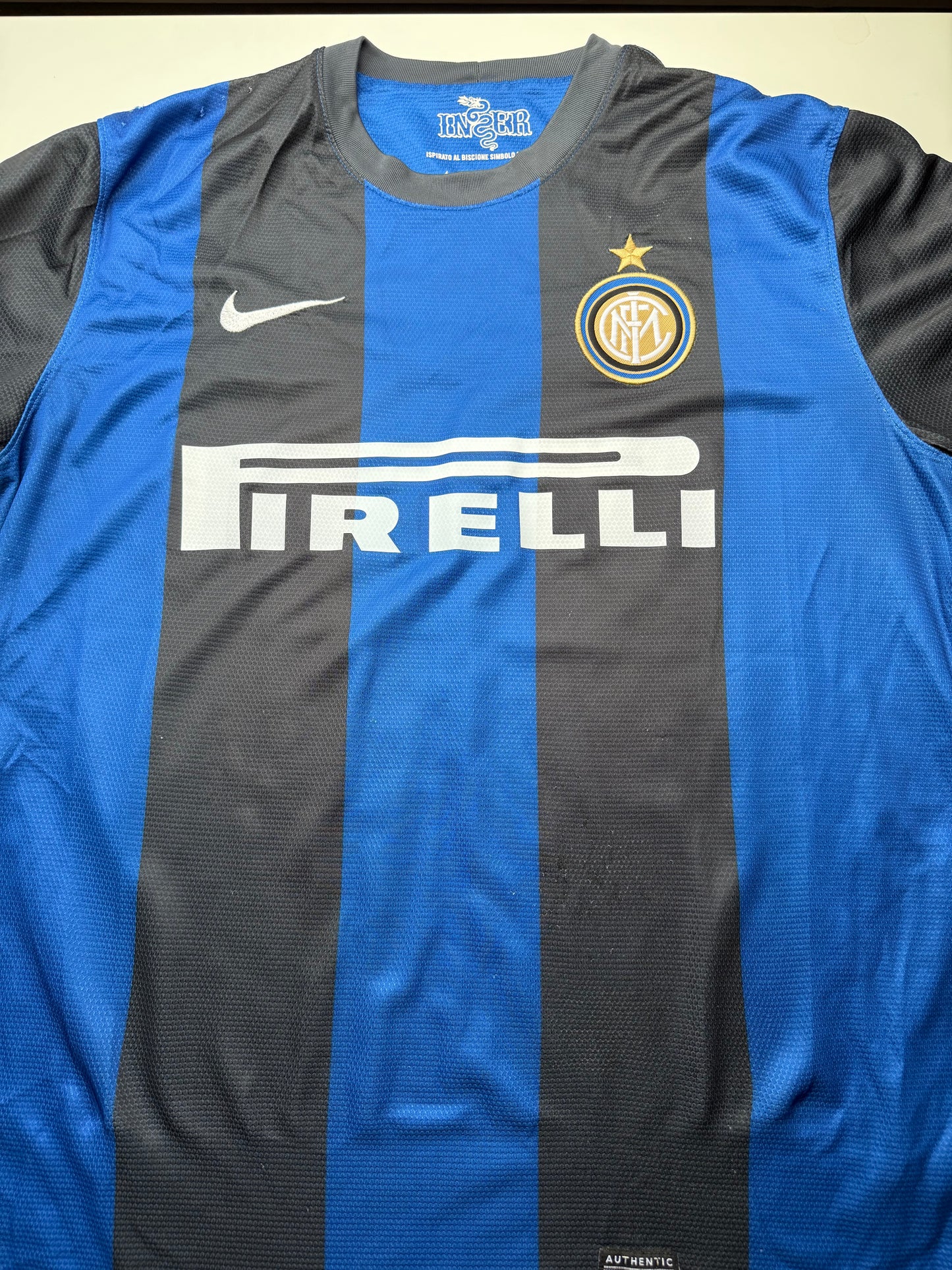 Inter Milan Home Shirt 2012/2013 #99 Cassano (L)