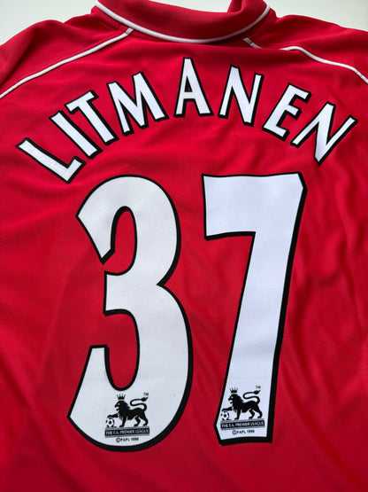 Liverpool 2000/2002 Home Shirt #37 Litmanen (XL)