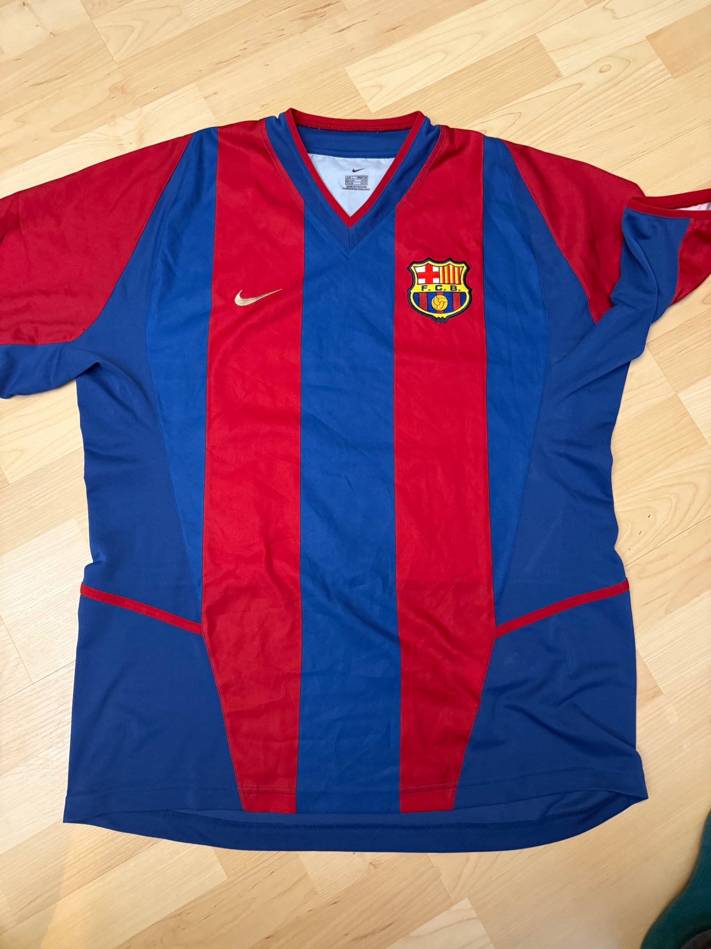 Barcelona 2002/2003 Home Shirt (L)