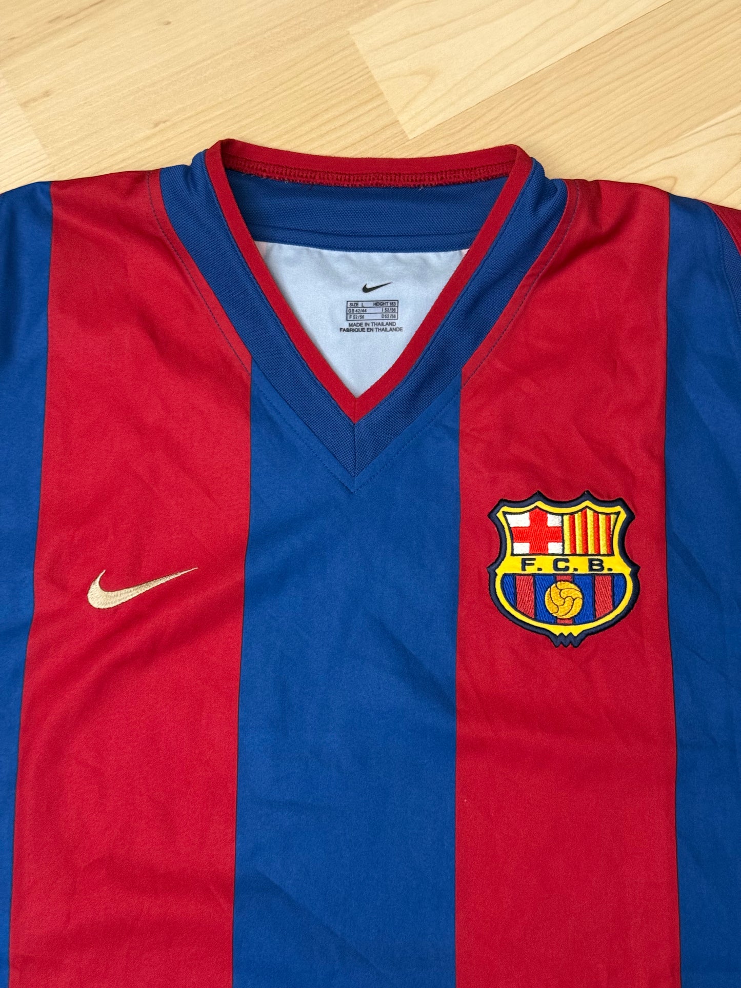 Barcelona 2002/2003 Home Shirt (L)