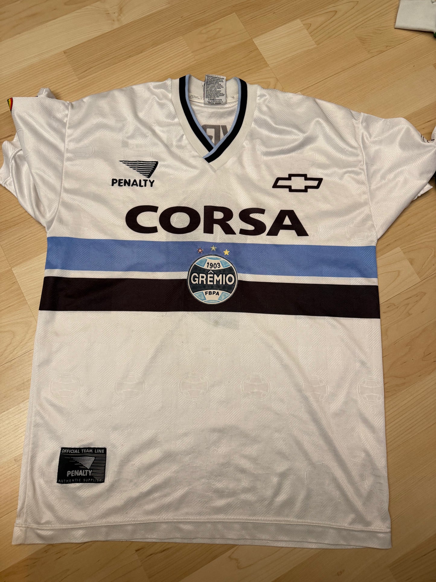 Gremio 1998 Away Shirt (L) (Stains on the back)