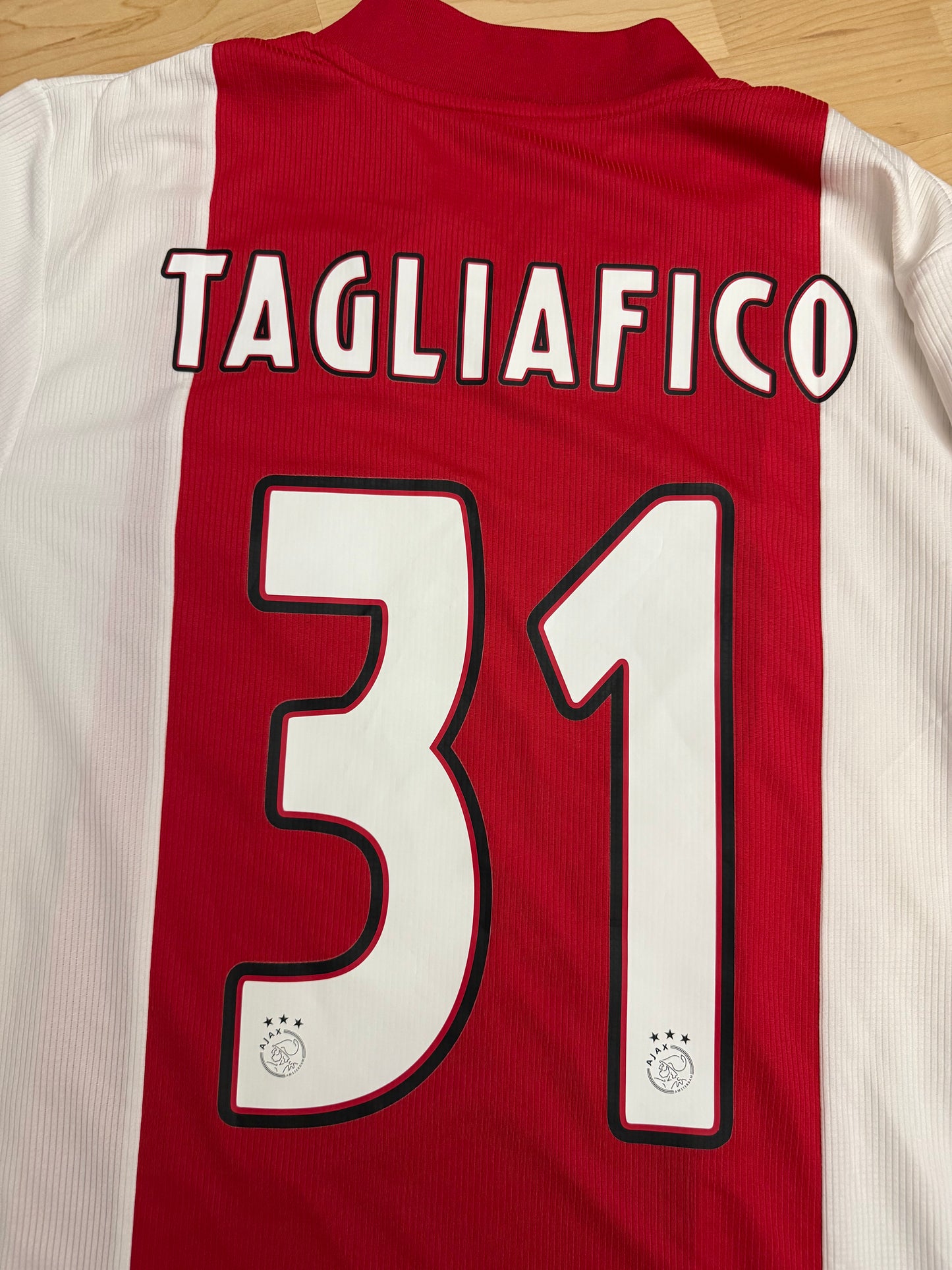 Ajax 2019/2020 Home Shirt (#31 Tagliafico) (L)