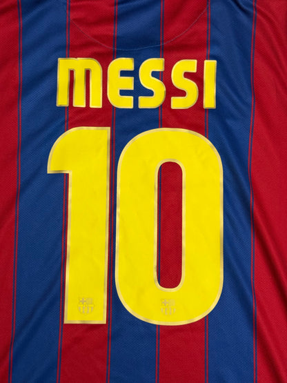 Barcelona 2009/2010 Home Shirt (#10 Messi) (L)