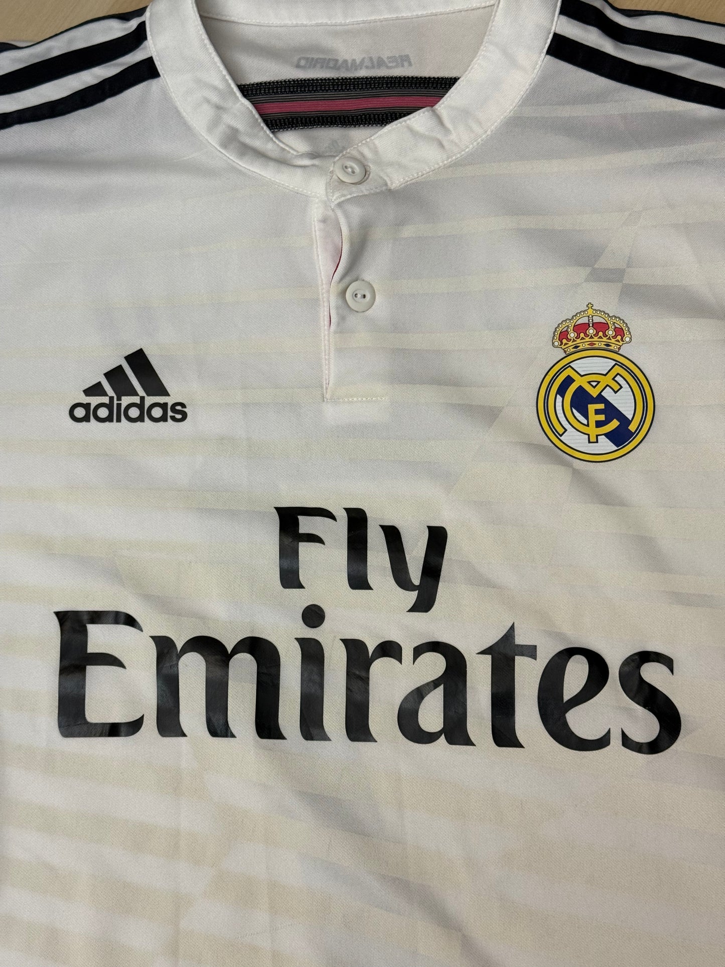 Real Madrid 2014/2015 Home Shirt (#7 Ronaldo) Player Version (L)