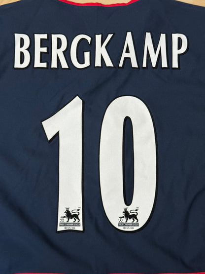 Arsenal 2002/2003 Away Shirt (#10 Bergkamp) (L/XL)