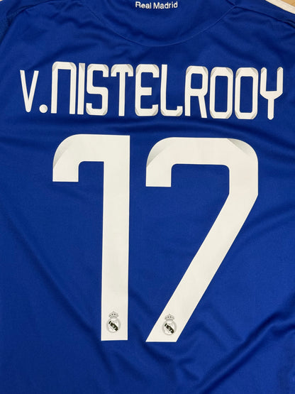 Real Madrid 2008/2009 Away Shirt (#17 Van Nistelrooy) (L)